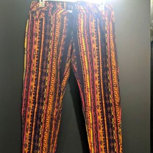 Multi-color pants